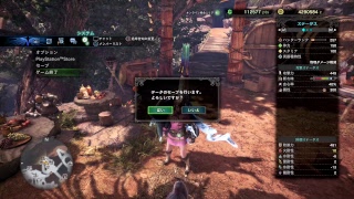 モンスターハンター:ワールド 垂れ流し。