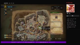 ゲーム画面垂れ流し生放送！「MONSTER HUNTER WORLD（モンスターハンターワールド）」