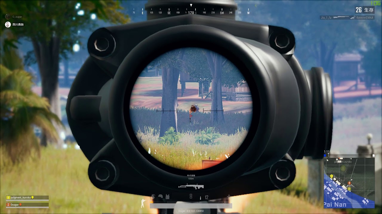 【pubg実況】親友とduo！part2最後に神エイム回