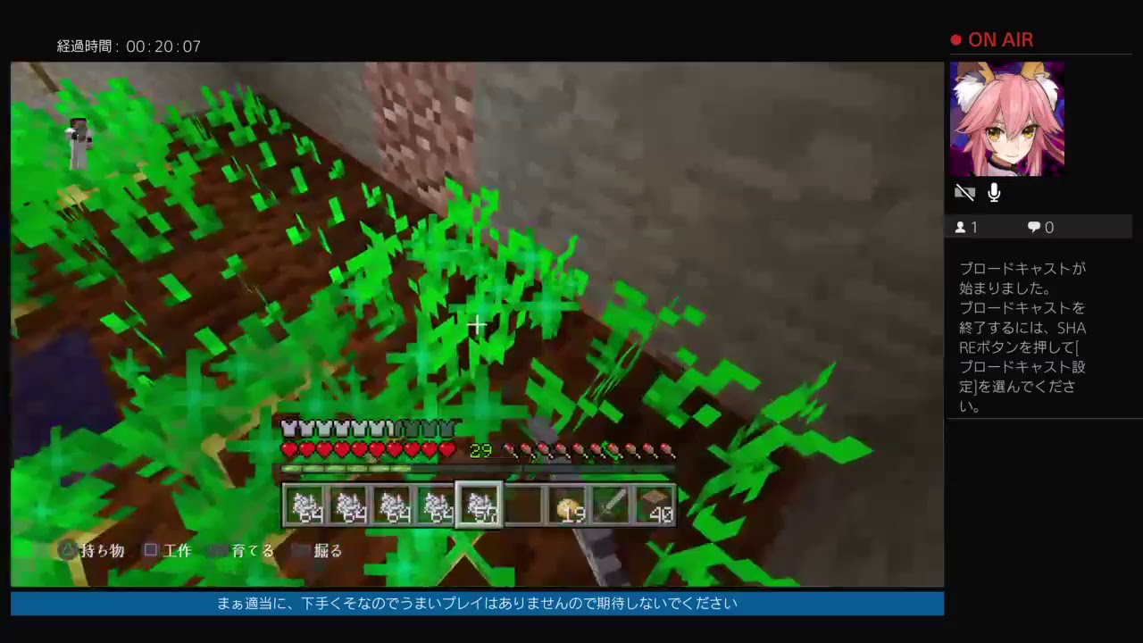 マインクラフト　まったり適当にやっていくよ～※参加不可