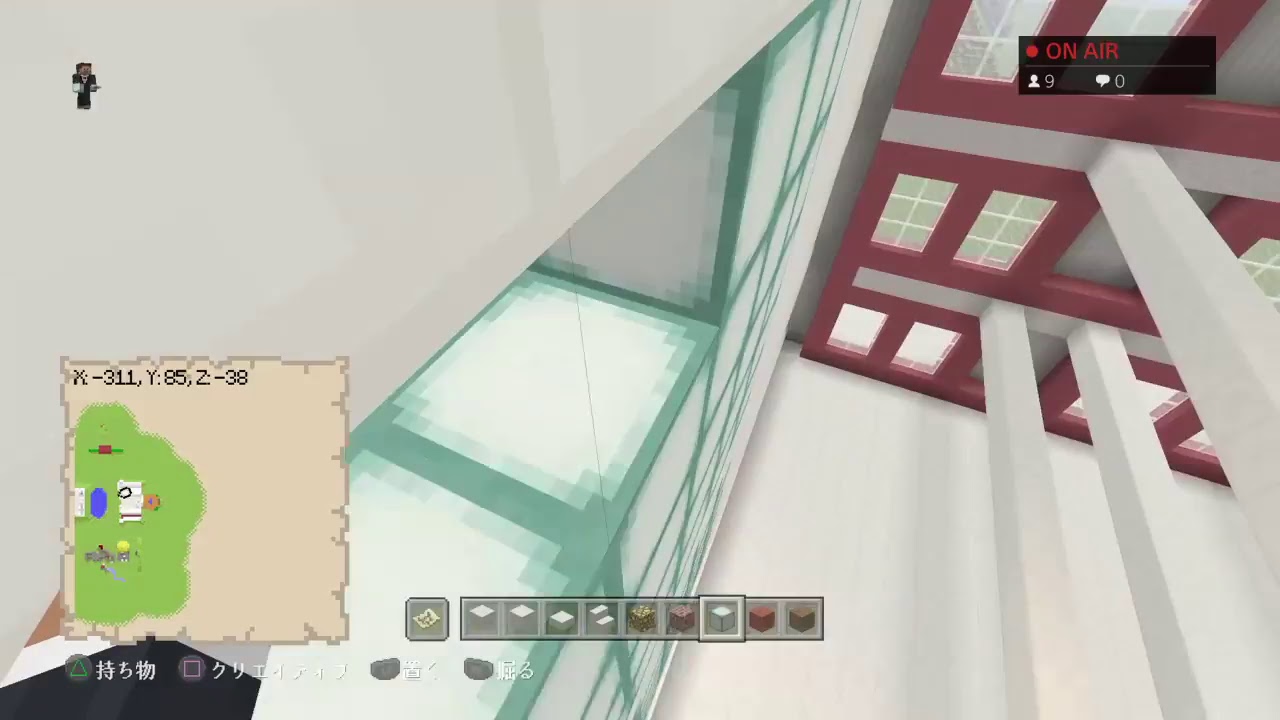 PS4［マインクラフト］オノリーランド　ホテル建築やーる