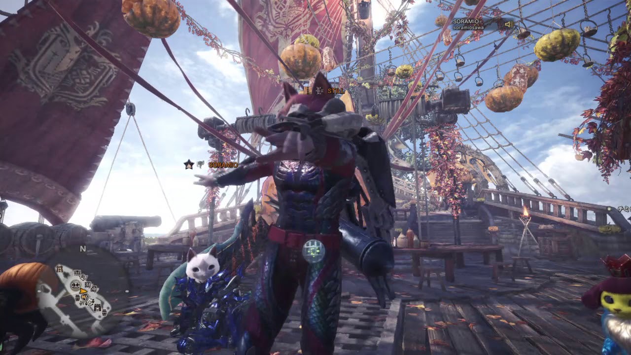 モンスターハンター：ワールド_猫