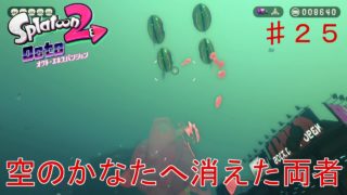 【スプラトゥーン２】実況　空のかなたへ消える風船と天へ滅されるうｐ主