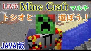 【マインクラフト】月曜日は整地DAY【ライブ－トシオのマルチ、マイクラ】