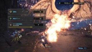 リオレウスの狩猟（返り討ち）