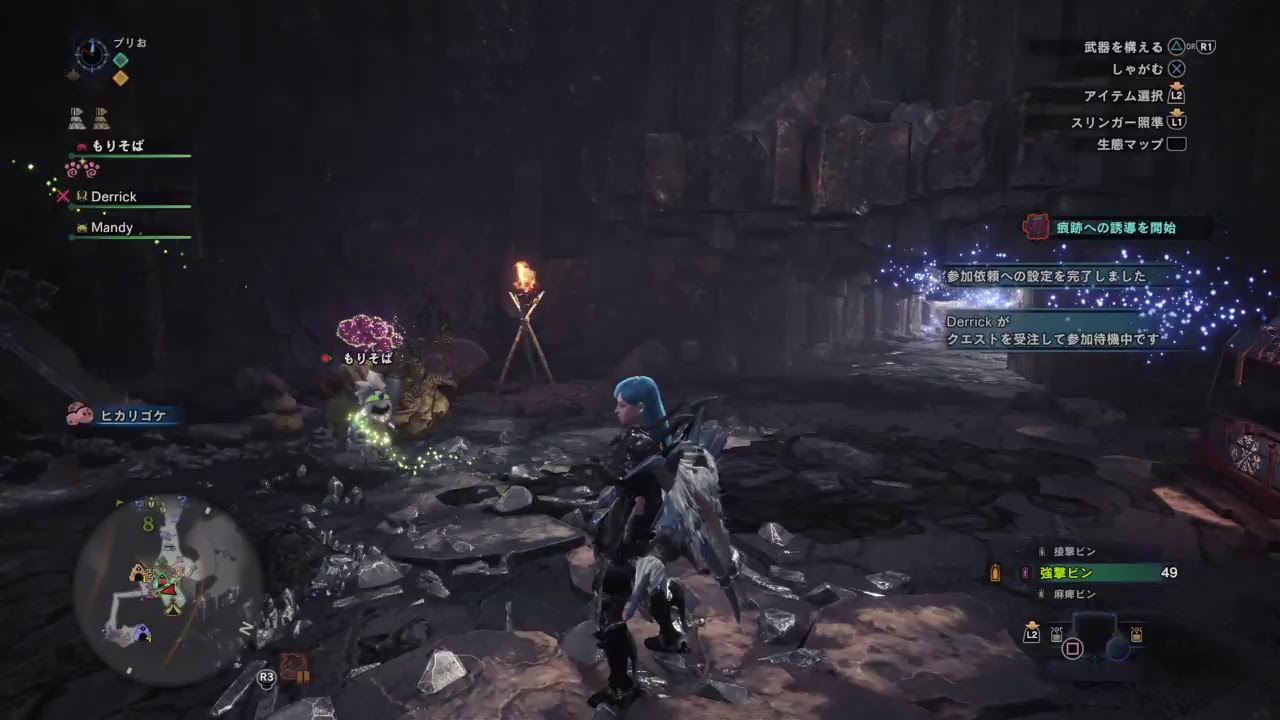 【MHW】初見★野良マルチ＞＜歴戦王クシャルダオラ★【モンスターハンターワールド】