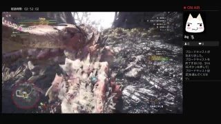 PS4からブロードキャスト　＃モンスターハンターワールド　8