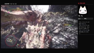 PS4からブロードキャスト　＃モンスターハンターワールド　8