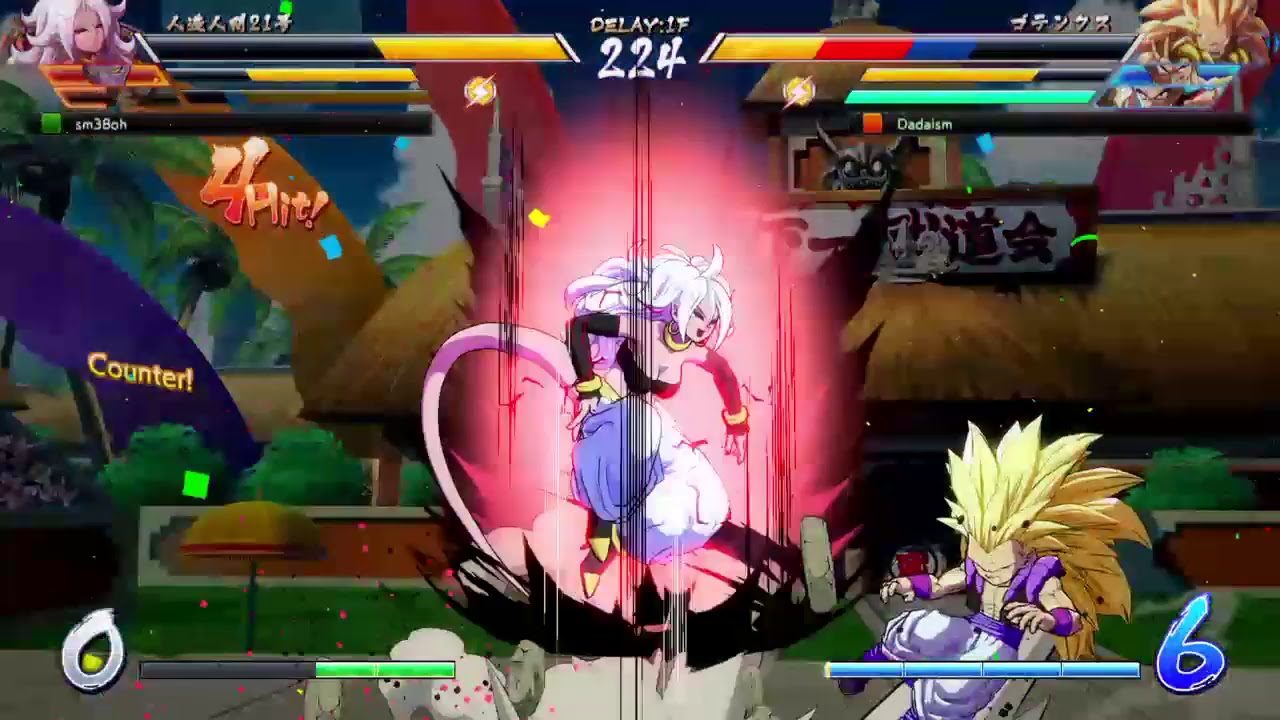 【DBFZ】戦闘力1から始めるゴボファイ【ドラゴンボールファイターズ】（ナッパ ゴテンクス 天津飯）