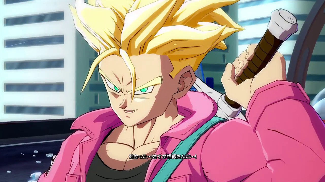 ドラゴンボール ファイターズ　世界１位トランクス　空中での変則エリアルコンボ　カッコ良すぎるトランクス