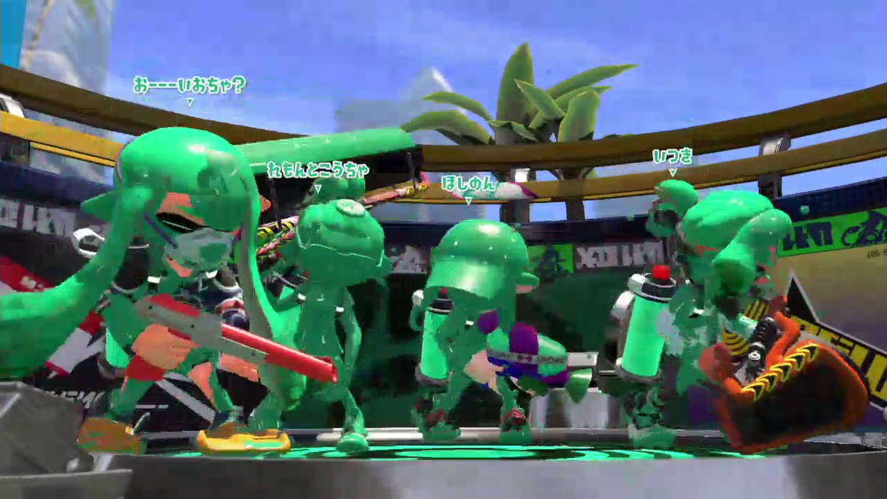 【スプラトゥーン2】S+底辺のガチヤグラ　2日目
