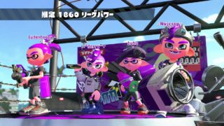 RfT*4タグ＠統一遊び＜アサリ編＞[スプラトゥーン２]