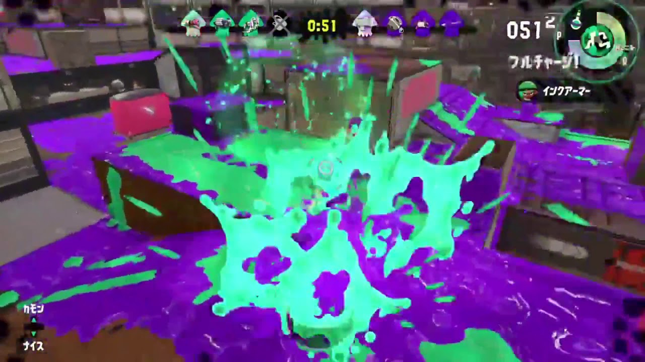 【スプラトゥーン２】たきがわひな＿キル集#1