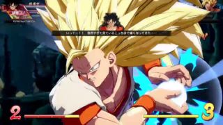ドラゴンボール ファイターズ　世界１位悟空（黒髪）　通常元気玉もコンボに　極めている
