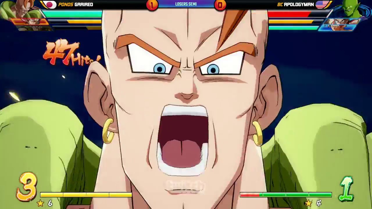 Ultimate Fighting Arena 2018！ドラゴンボールファイターズ！ルーザーズセミファイナル！GARIREO(ガリレオ) 対 APOLOGYMAN