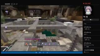 肩慣らしに久しぶりにマインクラフトバトル！！