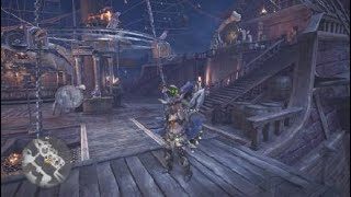 PS4  モンスターハンター：ワールド ひたすら　ガリガリ扇子（ﾚｲｷﾞｴﾅ）討伐の旅＃2