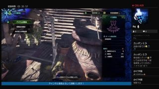 モンスターハンターワールド！　ハンター生活89日目　素材集め　ランク上げ