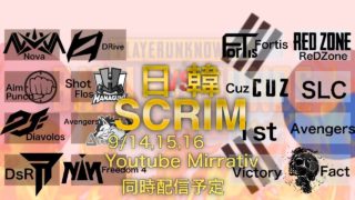 【PUBGモバイル大会実況】DｓR主催日韓スクリムDAY01-03