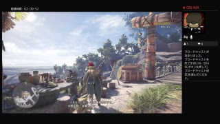 #1【生放送】深夜に小声で、初心者かずきがやる【モンスターハンター：ワールド】