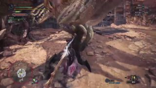モンスターハンターワールド　始めから　太刀ソロ編　女性剣士パート