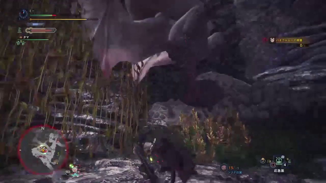 モンスターハンターワールド　始めから　太刀ソロ編　女性剣士パート