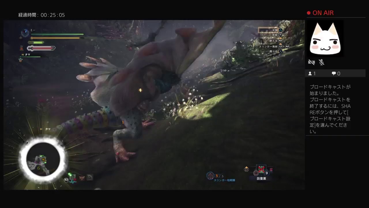 モンスターハンターワールド　始めから　太刀ソロ編　女性剣士パート