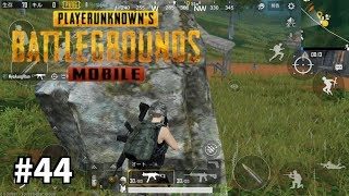 #44【PUBG MOBILE】おやじチャンネルのゲーム実況「右も左も敵だらけでお手上げ！」