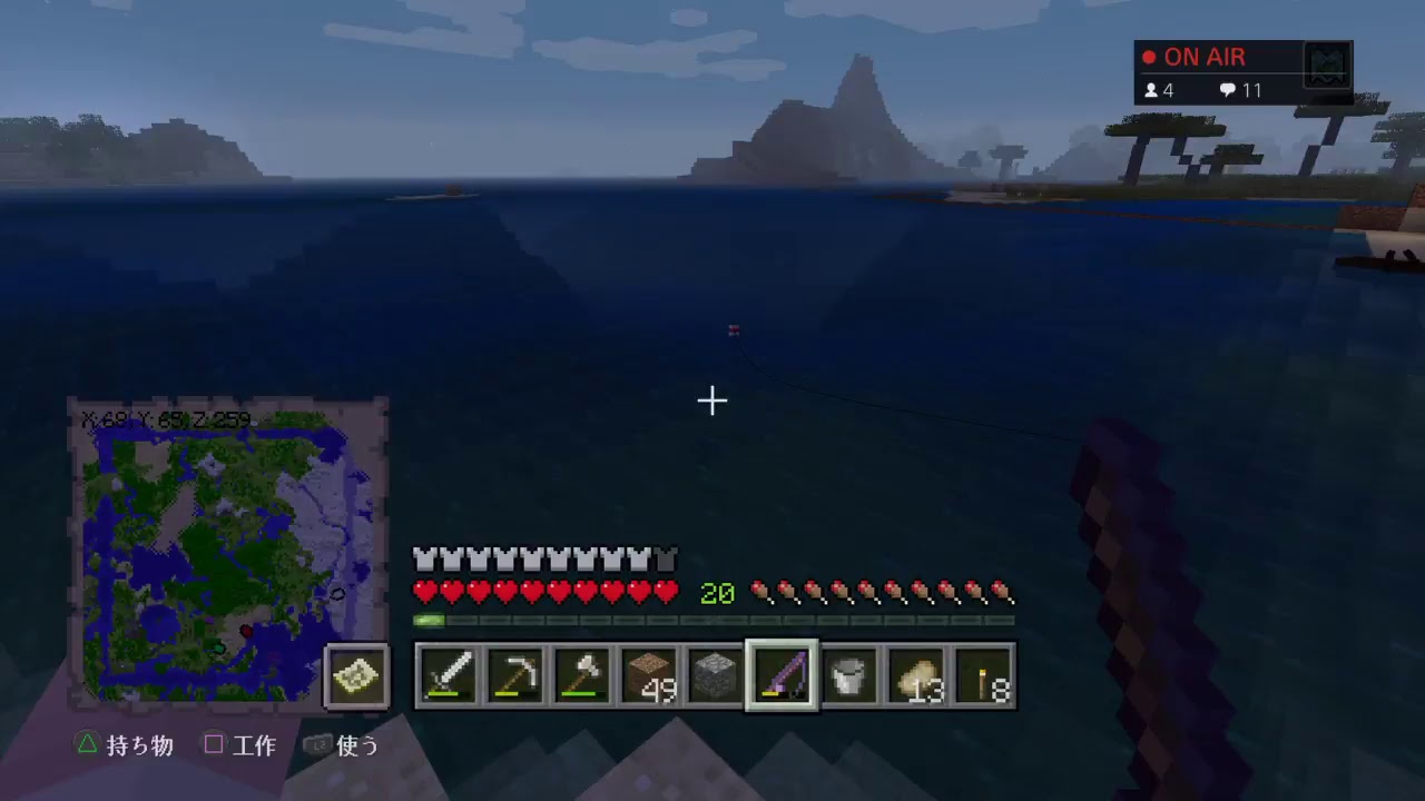 みぞさんとマインクラフト☆海底神殿いくってさ♪