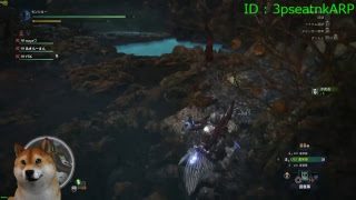 【PC版】モンスターハンターワールド MHW 適当にクエ参加