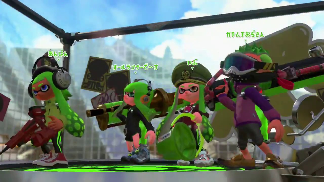 うまく立ち回れない　Bホコ　海女美＆ショッツル　【スプラトゥーン2】