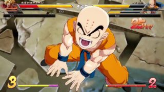 ドラゴンボール ファイターズ　世界１位クリリン　亀仙流最強　気円斬ループコンボ