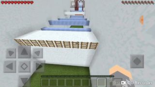[マインクラフトアスレチック]自作の500メートルアスレチックプレイ！