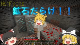 エルシーたちのマインクラフトPart7「初めての鉱石集め‼」