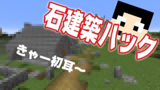 【マインクラフト】石中心の村建築ハックをご覧あれ！：まぐにぃのマイクラ実況2 #216