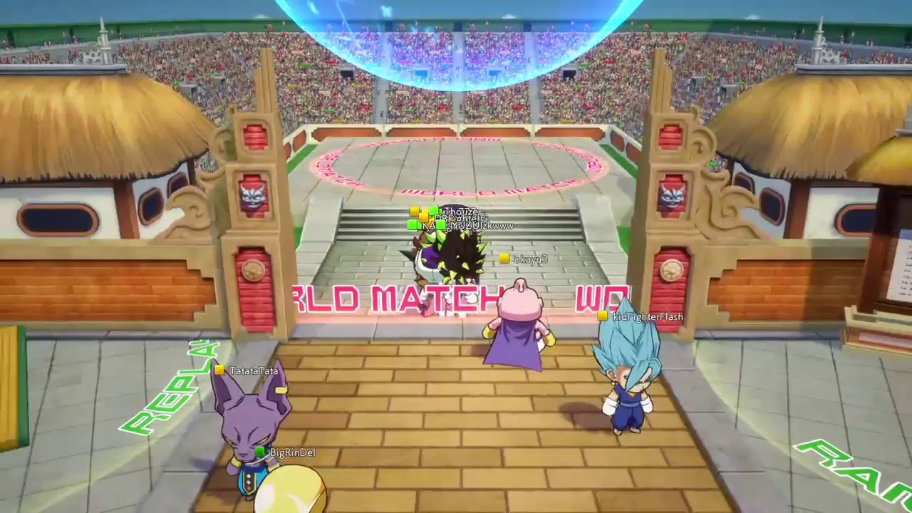 ドラゴンボールファイターズ練習