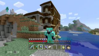 Ps４マインクラフト　洋館に住んでみたくなった　その１