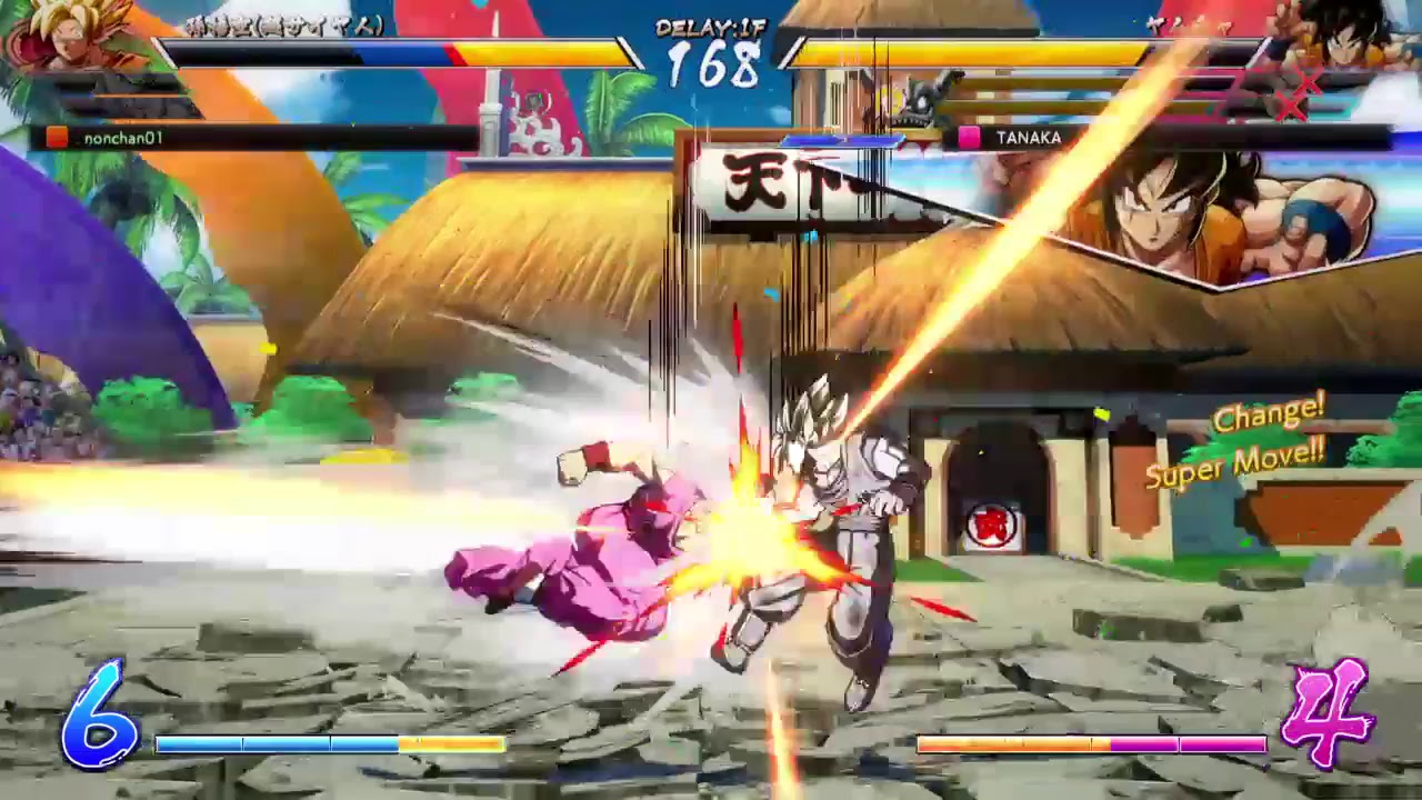 ドラゴンボールファイターズ サブPT練習