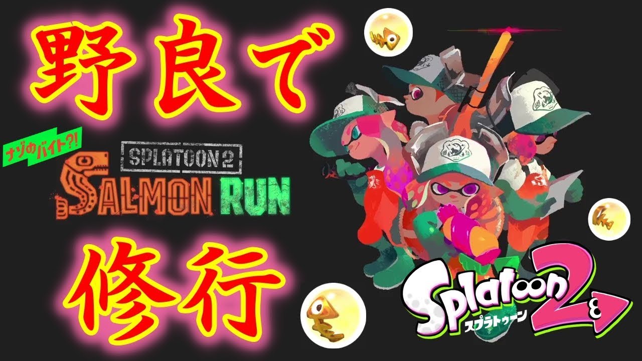 【スプラトゥーン2】野良で修行3！難破船ドン・ブラコ編【サーモンラン】#1