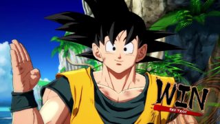 ドラゴンボール ファイターズ　世界１位悟空（黒髪）VS世界１位ヤムチャ　７４HIT界王拳コンボ