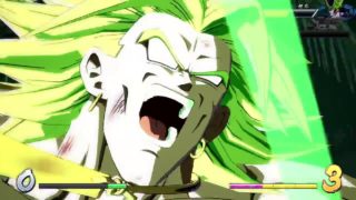 ドラゴンボール ファイターズ　世界１位サイヤ人チーム　ブロリー６５ＨＩＴコンボ　２段エリアルも強い