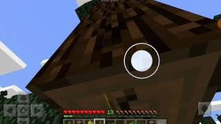 マインクラフト木をきります