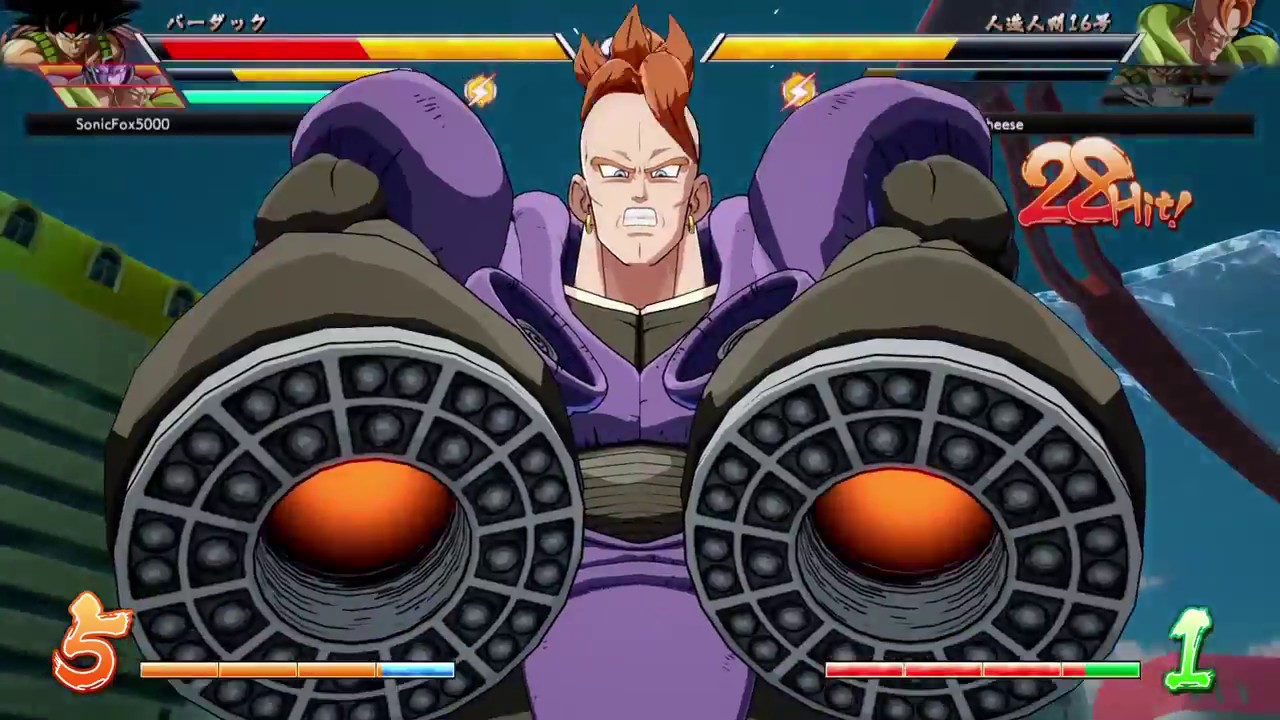 ドラゴンボール ファイターズ　世界大会覇者　Sonicfox　これが最強１６号　弱体化も関係なしの強さ