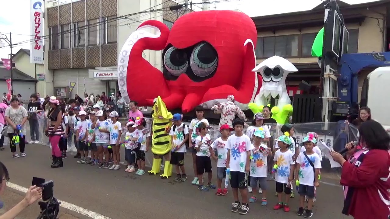 会津坂下秋祭り2018 緑町 スプラトゥーン2