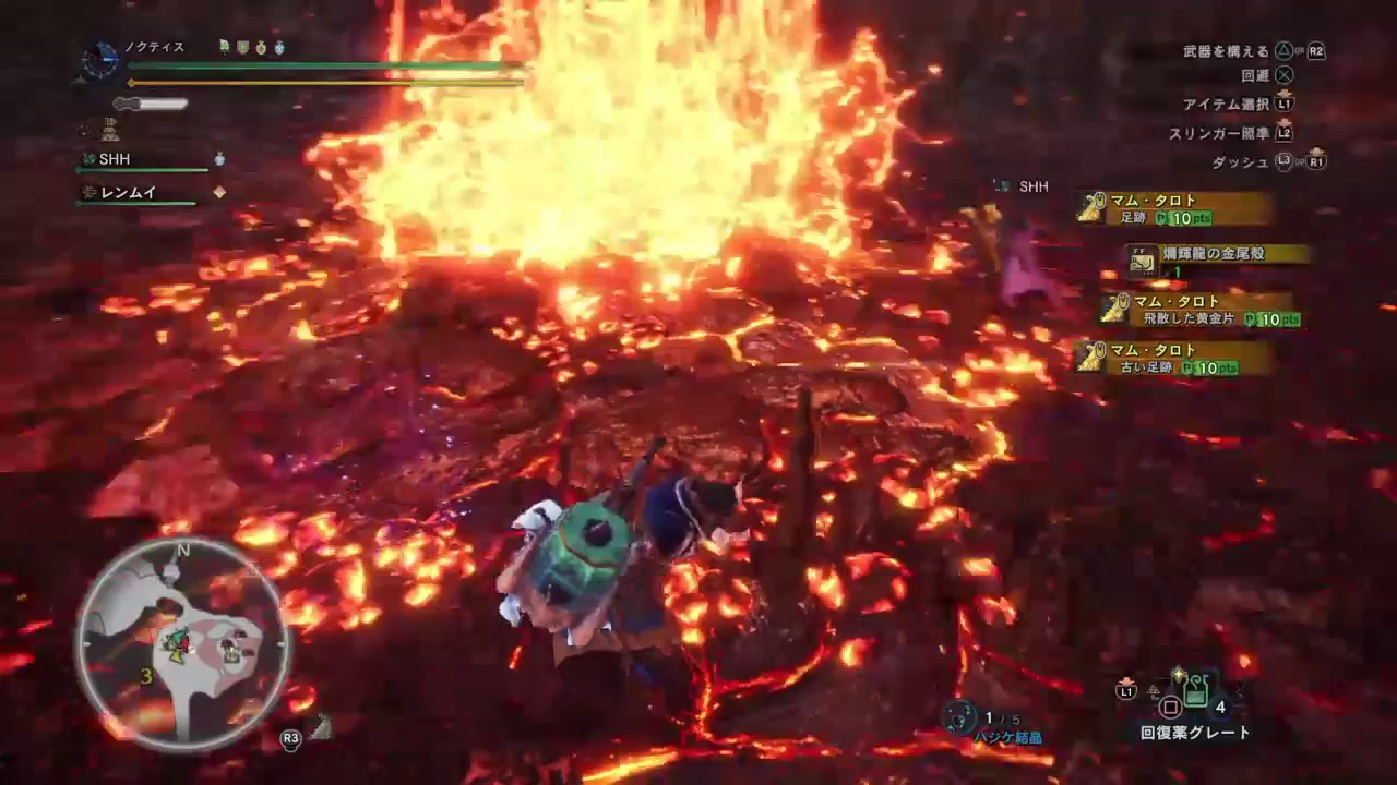 (声あり)モンスターハンターワールド