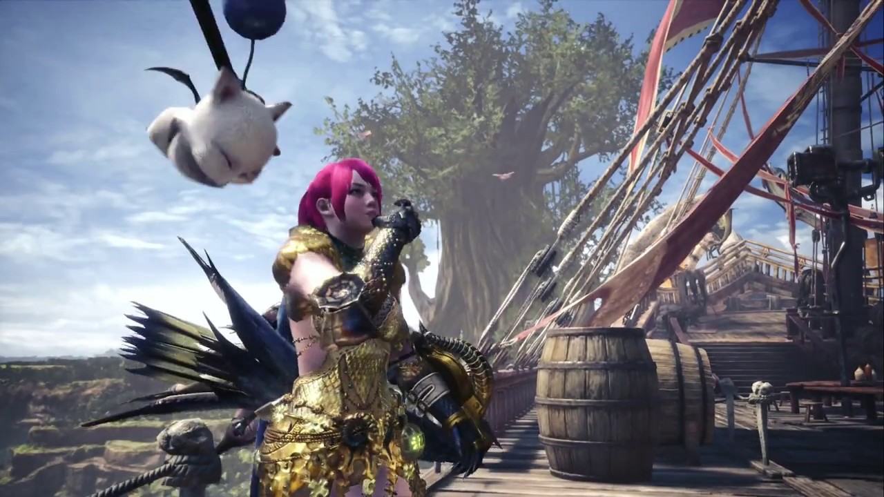 PS4 モンスターハンターワールド:ウラガンキン達が転がります★