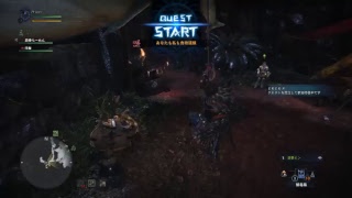 モンスターハンターワールドPC 弓素材集めとレベル上げなど　HR55　（実況無しです）