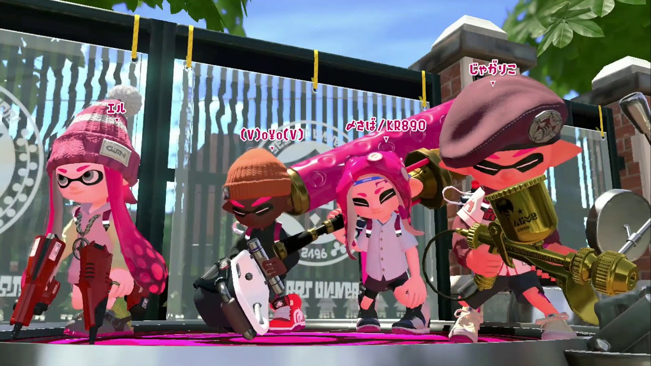 ［スプラトゥーン２　#10］金モデの続きでございまする。。