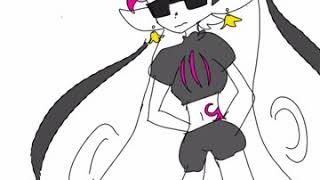 洗脳されたアオリちゃん(スプラトゥーン2)