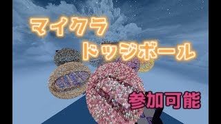 【マインクラフト】当てろ!!マイクラドッジボール!!【参加は説明欄】